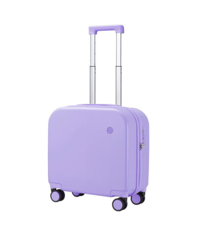 Mixi Puristic Design Travel Luggage Rolling Hardshell Trolley Suitcase purple 16