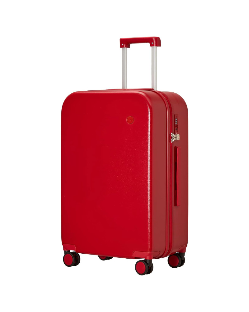 Alternative view of Mixi Puristic Design Travel Luggage Rolling Hardshell Trolley Suitcase