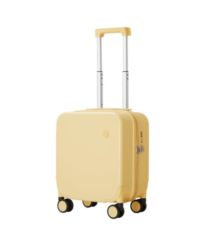 Mixi Puristic Design Travel Luggage Rolling Hardshell Trolley Suitcase yellow 14