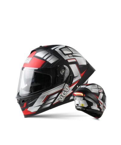 LED Flip-Up Modular Motorcycle Helmet | Full-Face for Men & Women - Image 8