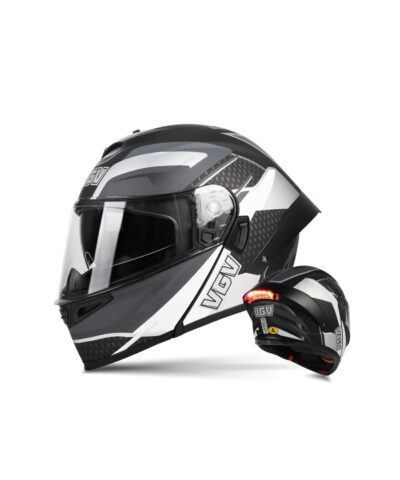 LED Flip-Up Modular Motorcycle Helmet | Full-Face for Men & Women - Image 11