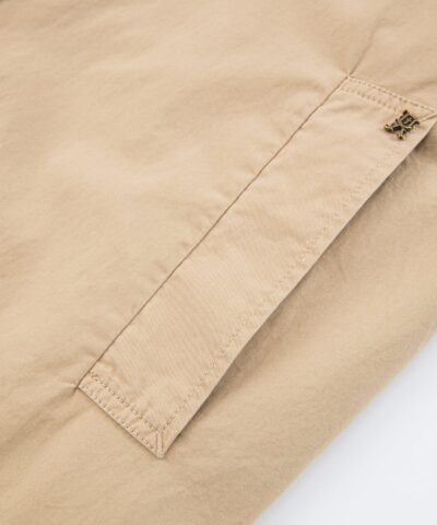 Exposed-lining balmacaan trench coat - Image 8