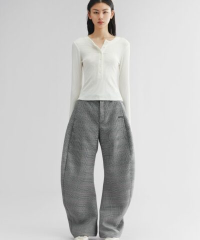 Alternative view of Tencel-Wool Henley T-Shirt