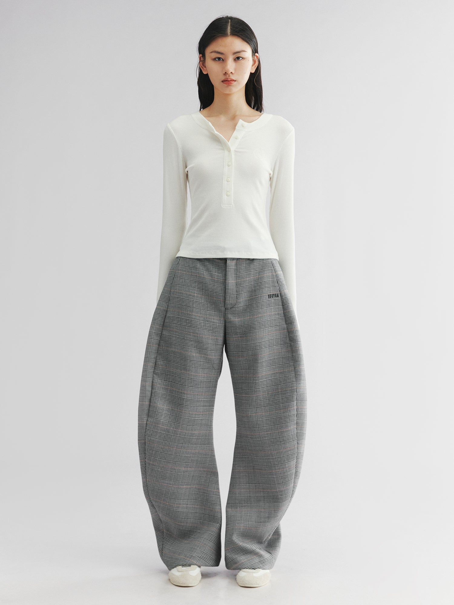 Alternative view of Tencel-Wool Henley T-Shirt