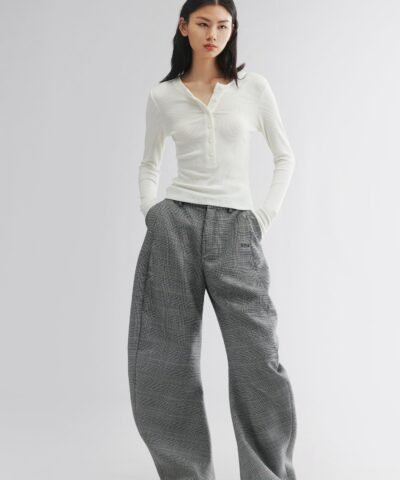 Tailored Wool blade pants-grey