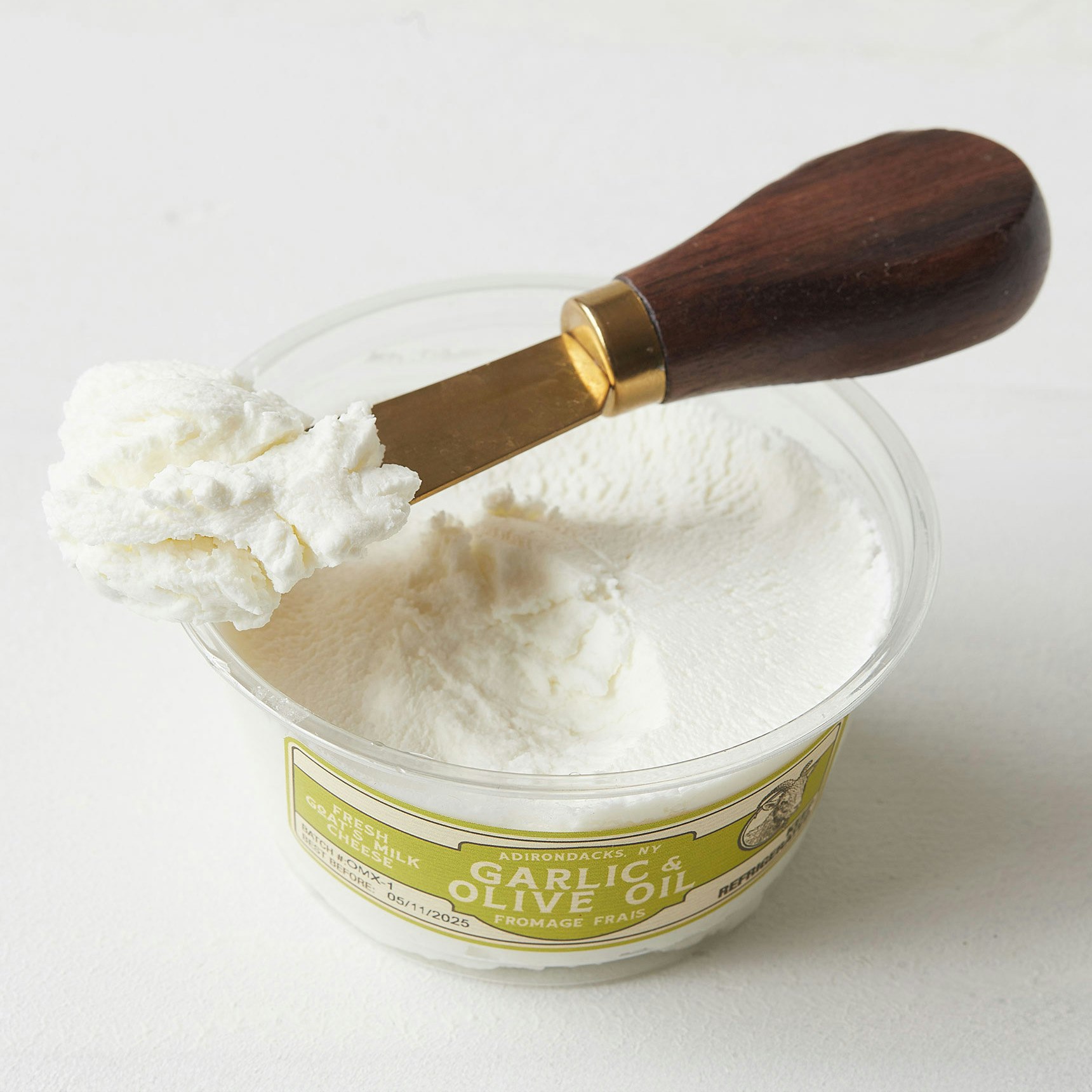 Nettle Meadow Garlic & Olive Oil Fromage Frais - 5 oz. Cup