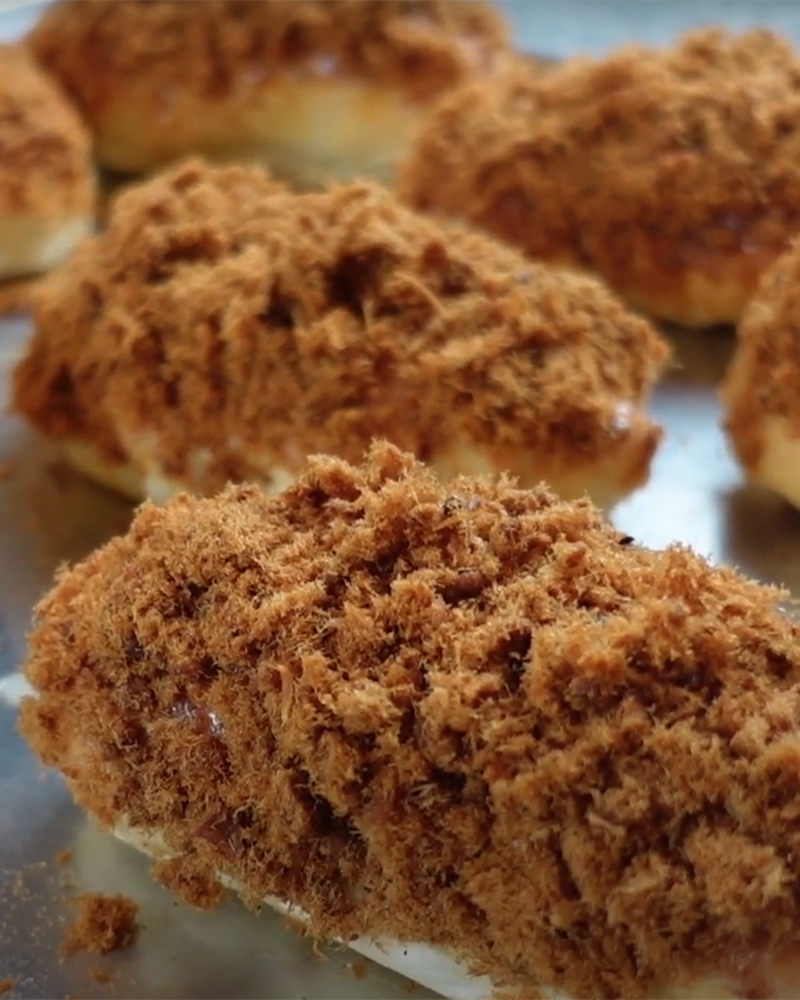 Alternative view of Pork Sung Bun