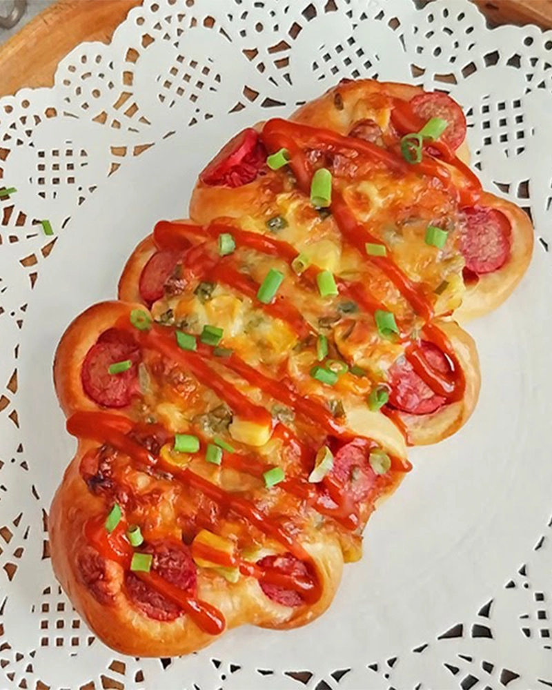 Korean Sausage Bread