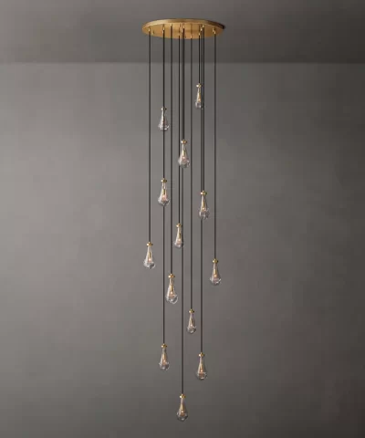 RH Rain Round Chandelier 36" - Image 3