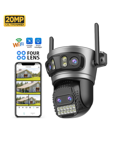 Outdoor PTZ Security Camera with Auto Tracking, Color Night Vision & 2-Way Audio - Image 13