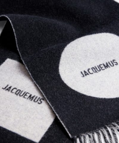 Jacquemus Jacquard Logo The Rond Carré Scarf - Image 2