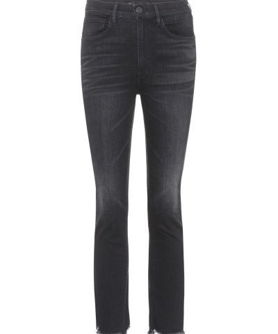 3X1 W3 Straight Authentic Jeans, Black-20267137