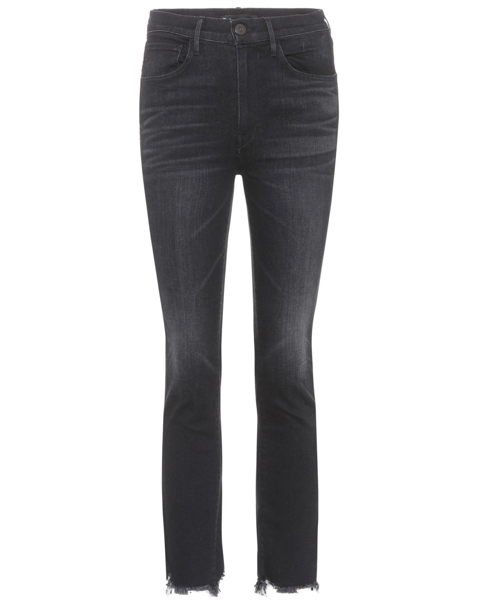3X1 W3 Straight Authentic Jeans, Black-20267137