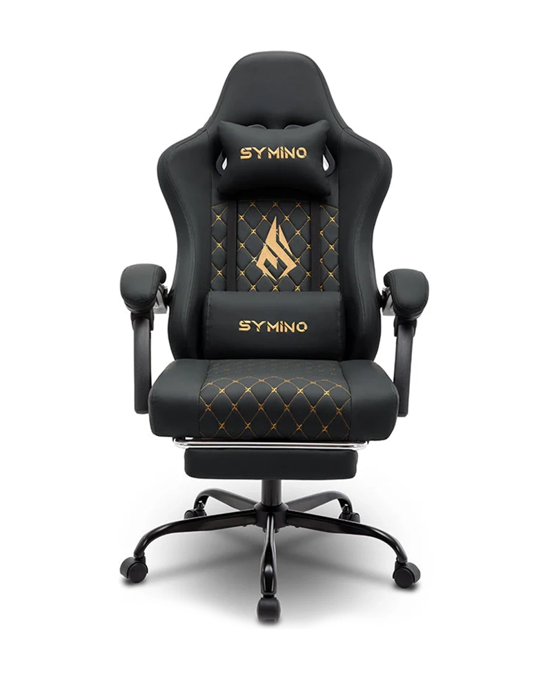 Alternative view of Ergonomic PU Leather Racing Style Gaming Chair - Comfortable and Adjustable,