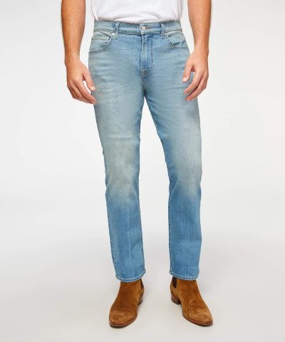 7 For All Mankind The Straight With Clean Pocket In Apollo-20247431