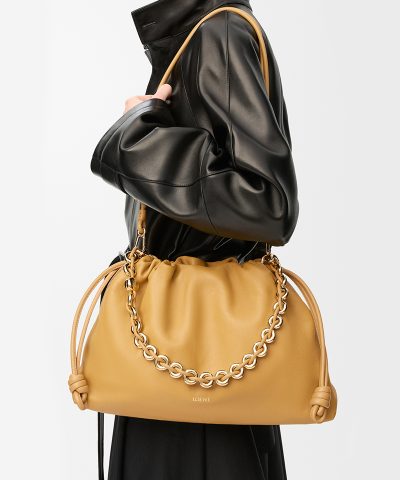Loewe Flamenco Large Napa Lambskin Shoulder Bag - Image 14
