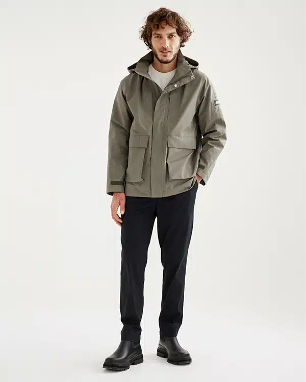 Alternative view of AIGLE Mens Gore-Tex® Short Parka Detach Hood