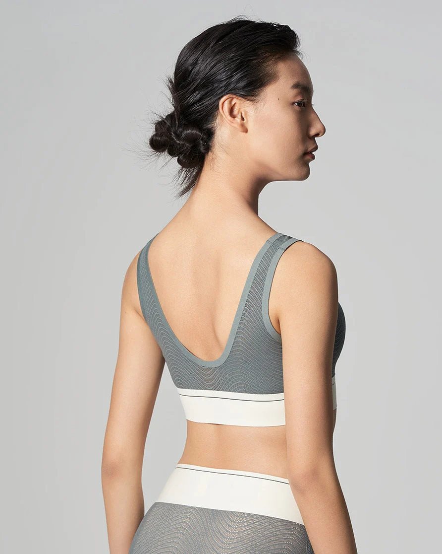Alternative view of AIMER CHUANG Mingdong 2 Series U-Neck Unsupported Hidden Hole Cup Vest Bra