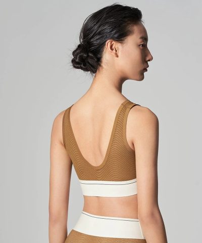 AIMER CHUANG Mingdong 2 Series U Neck Unsupported Hidden Hole Cup Vest Bra 3