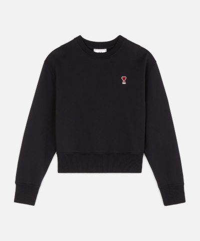 AMI Alexandre Mattiussi Crewneck Sweatshirt With Ami De Coeur Logo-20264750