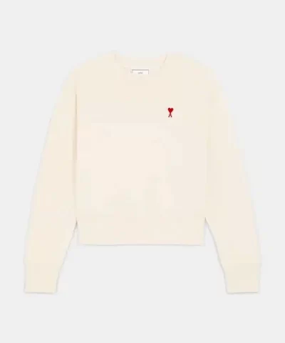 AMI Alexandre Mattiussi Crewneck Sweatshirt With Ami De Coeur Logo-20293447