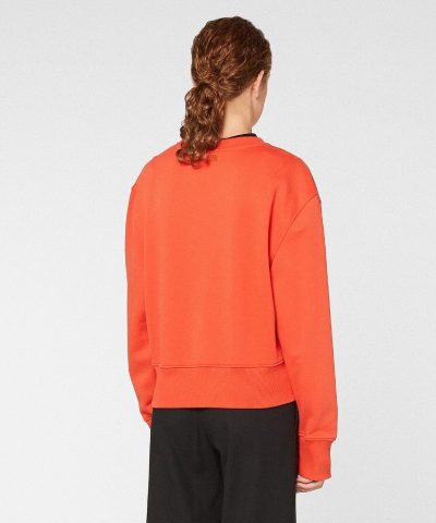 AMI Alexandre Mattiussi Crewneck Sweatshirt With Ami De Coeur Logo 8
