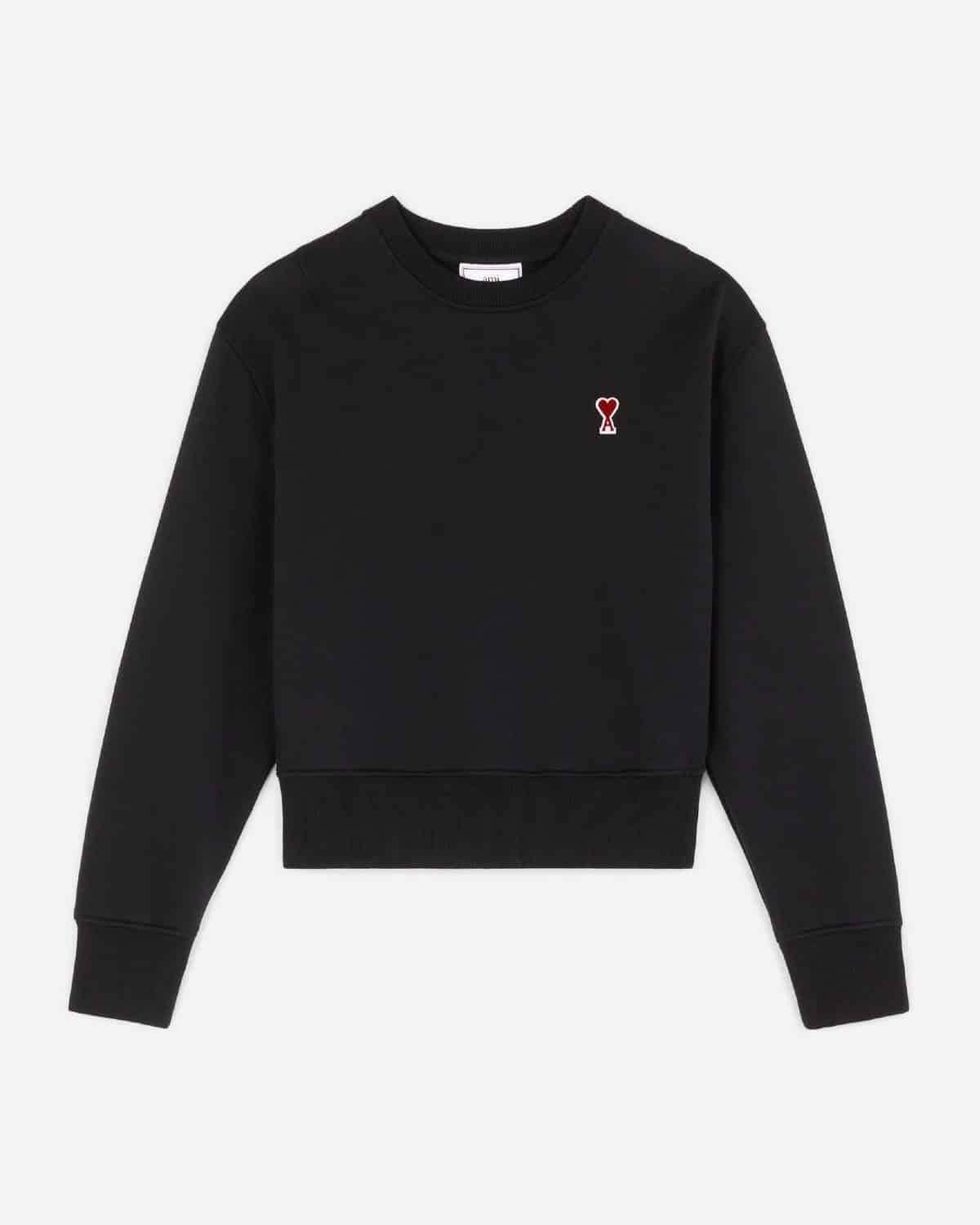 AMI Alexandre Mattiussi Crewneck Sweatshirt With Ami De Coeur Logo-20264738
