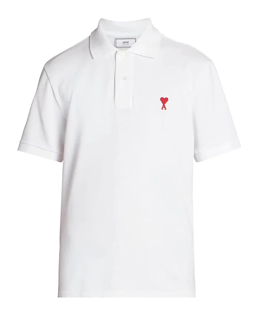 AMI Paris Ami De Coeur Polo Shirt-20255076