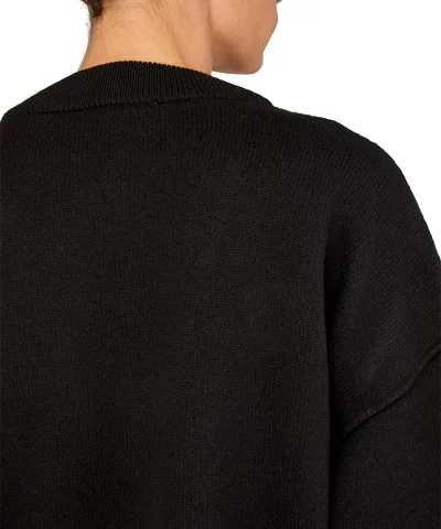 AMI Paris Mens Embroidered Wool Cardigan 3