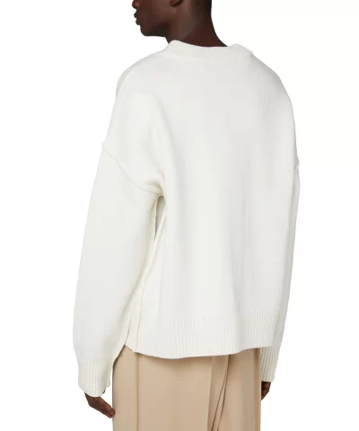 AMI Paris Mens Embroidered Wool Cardigan 6