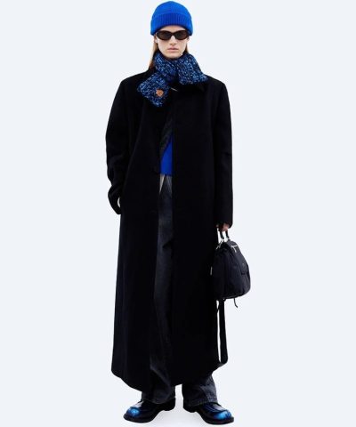 Alternative view of Ader Error Blue & Navy Petit Muffler Scarf