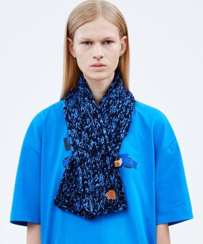 Ader Error Blue & Navy Petit Muffler Scarf-20238212