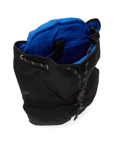Ader Error Womens Black Torn Label Backpack 4