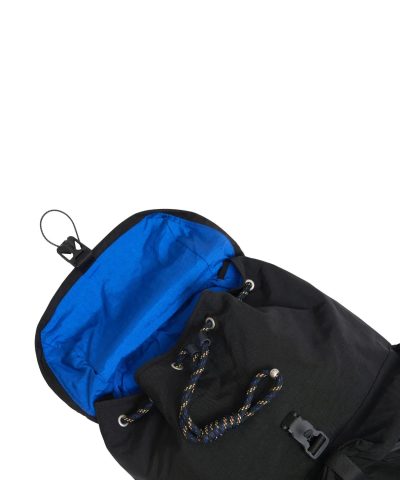 Ader Error Womens Black Torn Label Backpack 5