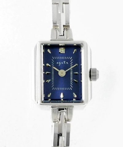 Alternative view of Agete Square Face Jewelry Watch [AGETE 15SV2 Watch]