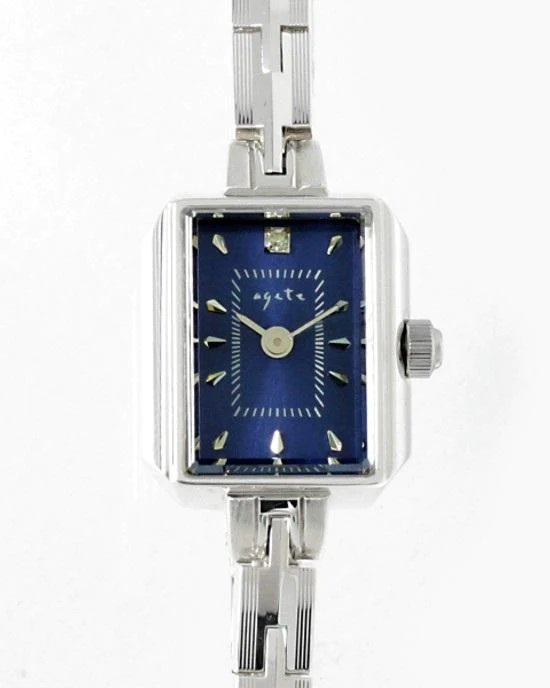 Alternative view of Agete Square Face Jewelry Watch [AGETE 15SV2 Watch]