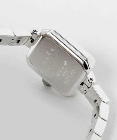 Agete Square Face Jewelry Watch [AGETE 15SV2 Watch] - Image 4