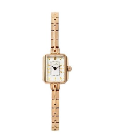 Agete Square Face Jewelry Watch [AGETE 15YG2 Watch]-20261284