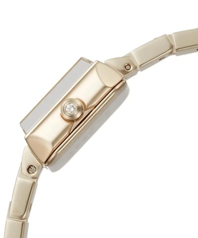 Agete Square Face Jewelry Watch [AGETE 15YG2 Watch] - Image 6
