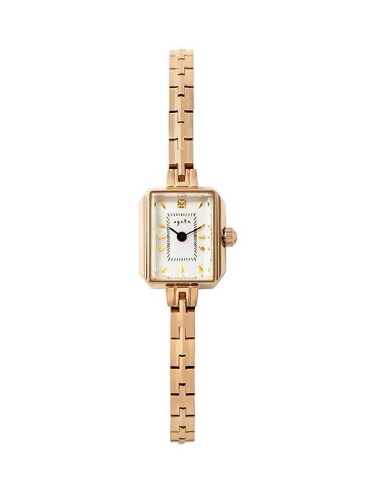 Agete Square Face Jewelry Watch [AGETE 15YG2 Watch]-20261284