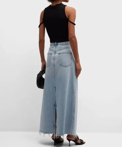 Alternative view of Agolde Hilla Denim Maxi Skirt
