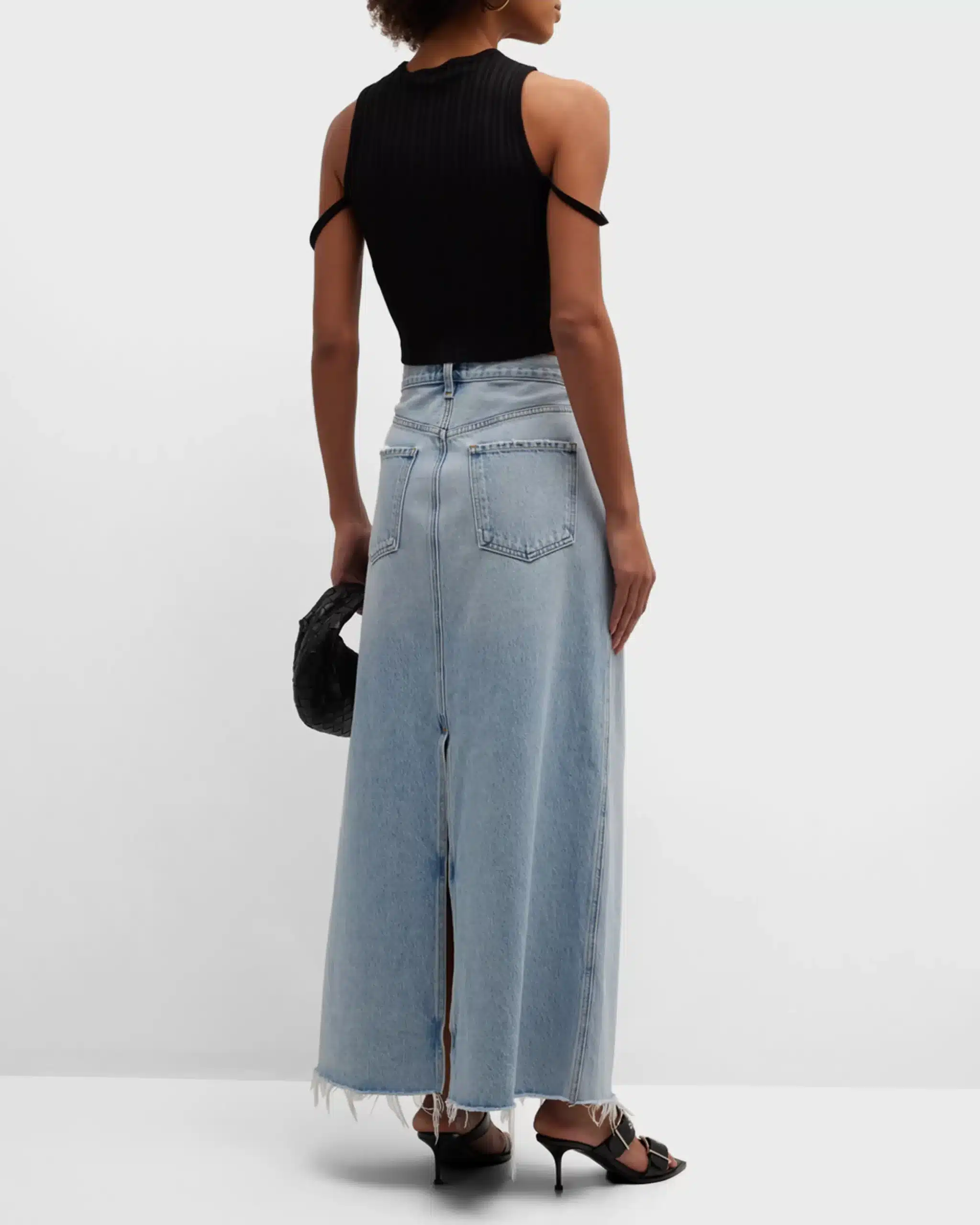 Alternative view of Agolde Hilla Denim Maxi Skirt