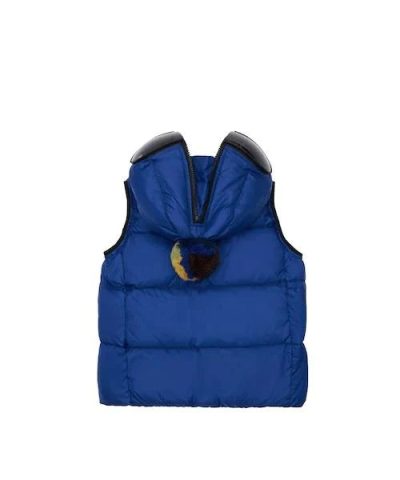 Ai Riders Kids Hooded Nylon Down Vest 1 1