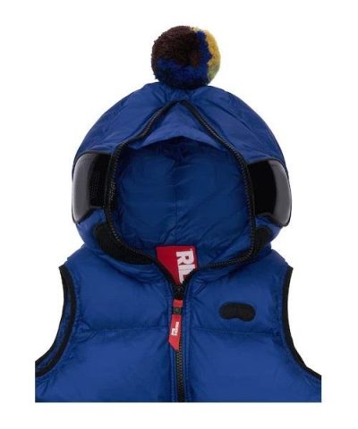 Ai Riders Kids Hooded Nylon Down Vest 2 1