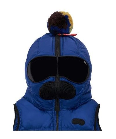 Ai Riders Kids Hooded Nylon Down Vest 3 1