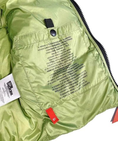 Ai Riders Kids Hooded Nylon Down Vest 6