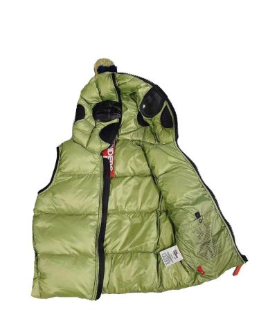 Ai Riders Kids Hooded Nylon Down Vest 7 1