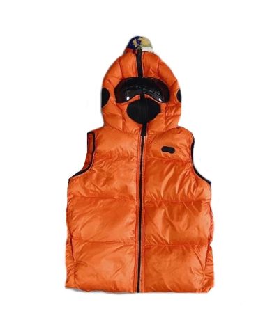 Ai Riders Kids Hooded Nylon Down Vest 8 1