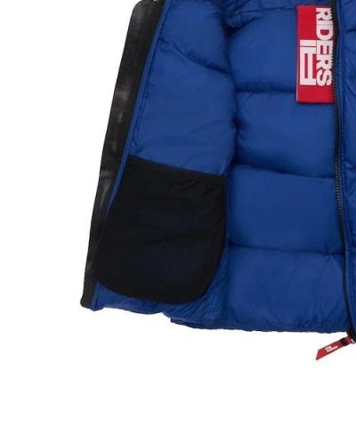 Ai Riders Kids Hooded Nylon Down Vest 9