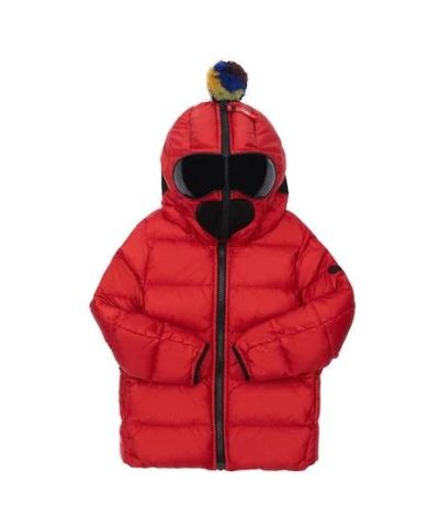 Alternative view of Ai Riders Kids' Water Repellent Nylon Down Jacket In Red